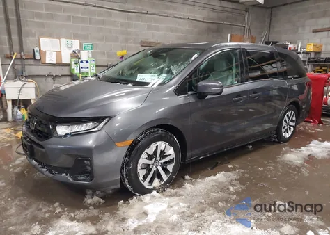 2025 Honda Odyssey Ex-L z USA, uszkodzony, nr VIN 5FNRL6H6XSB082429